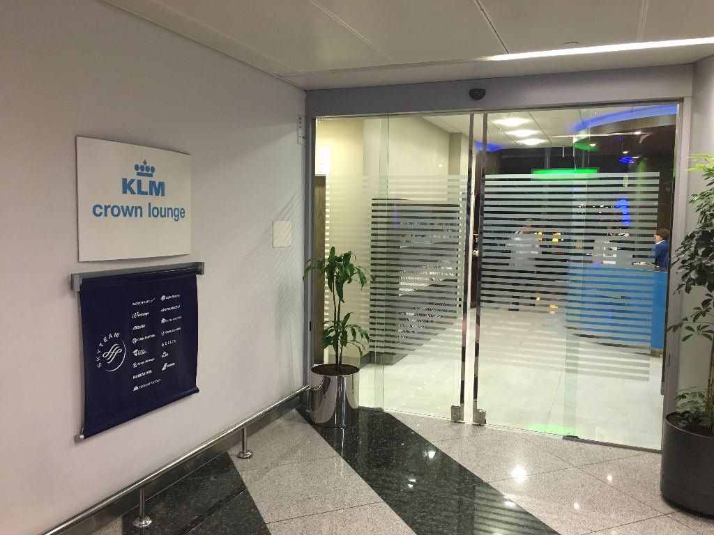 photo KLM Lounge